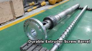 Μονή βίδα και βαρέλι